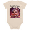 Body en coton bio bébé - Scorpion