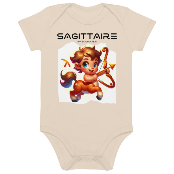 Body en coton bio bébé - Sagittaire