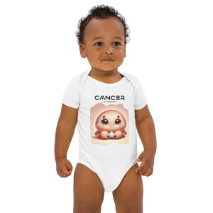 Body en coton bio bébé - Cancer
