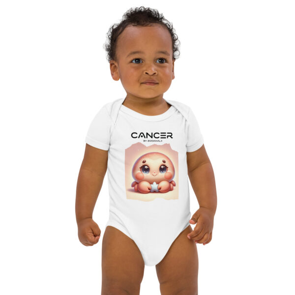 Body en coton bio bébé - Cancer
