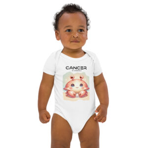 Body en coton bio bébé - Cancer