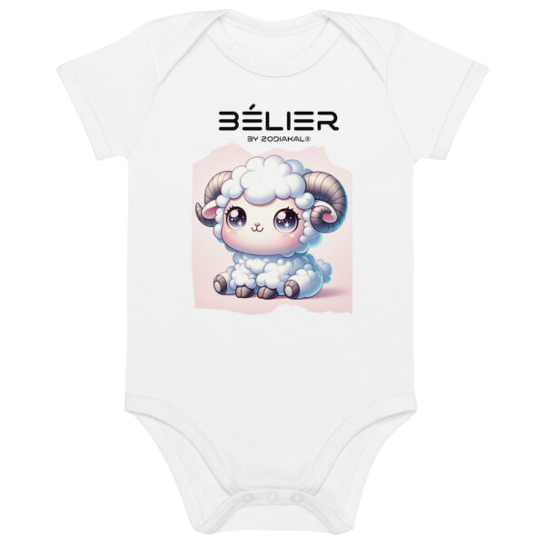 Body en coton bio bébé - Bélier