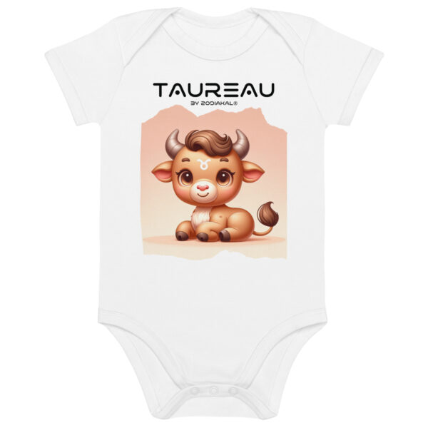 Body en coton bio bébé - Taureau