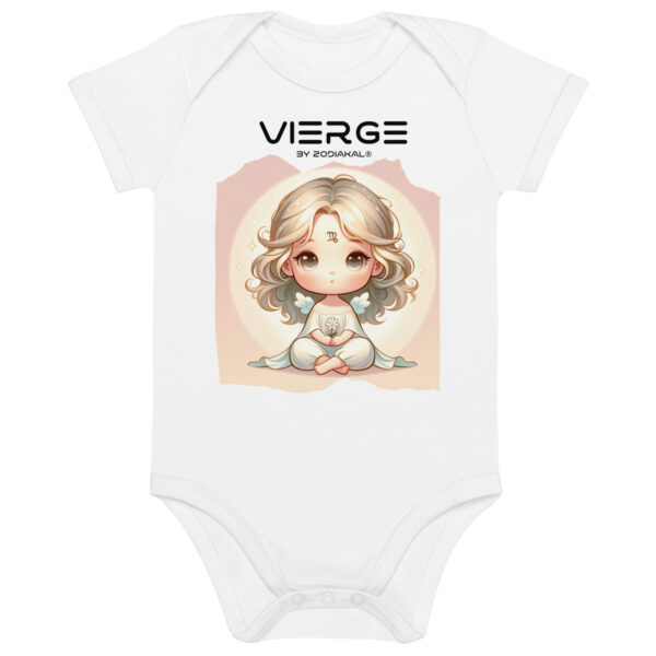 Body en coton bio bébé - Vierge
