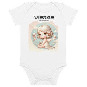 Body en coton bio bébé - Vierge