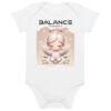 Body en coton bio bébé - Balance