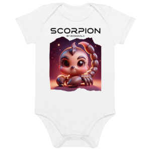 Body en coton bio bébé - Scorpion