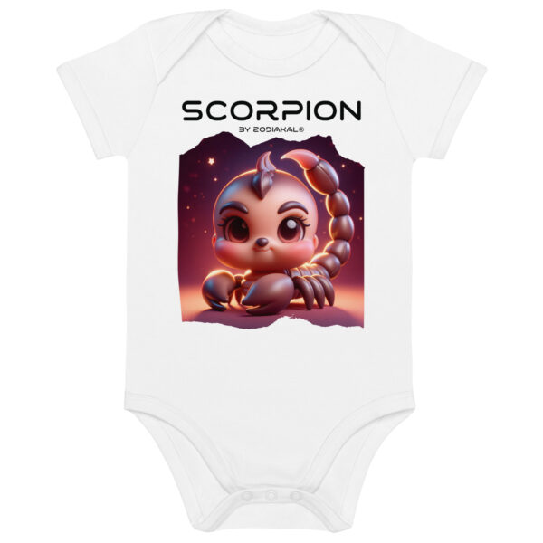 Body en coton bio bébé - Scorpion