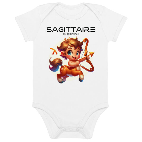 Body en coton bio bébé - Sagittaire