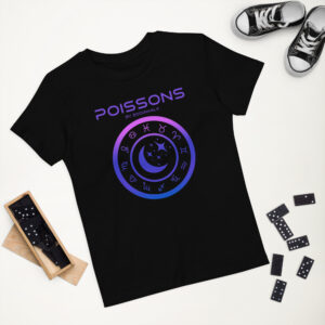 T-shirt en coton bio enfant - Poissons