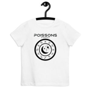 T-shirt en coton bio enfant - Poissons