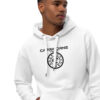 Sweat à capuche Premium Brodé eco friendly - Série Blanche | Capricorne