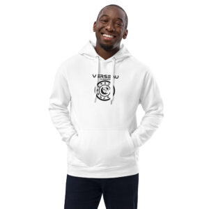 Sweat à capuche Premium Brodé eco friendly - Série Blanche | Verseau