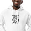 Sweat à capuche Premium Brodé eco friendly - Série Blanche | Verseau