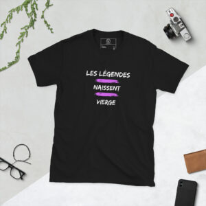 T-shirt Unisexe à Manches Courtes - Vierge