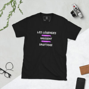 T-shirt Humouristique à Manches Courtes - Sagittaire