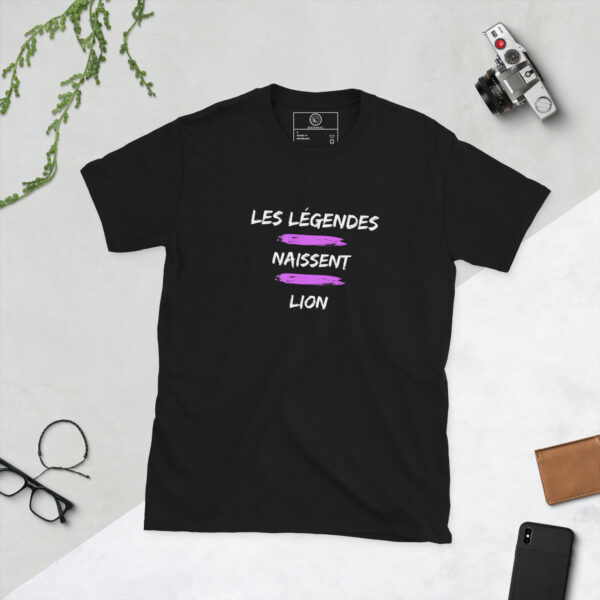 T-shirt Humouristique à Manches Courtes - Lion