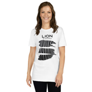 T-shirt Unisexe à Manches Courtes – LION