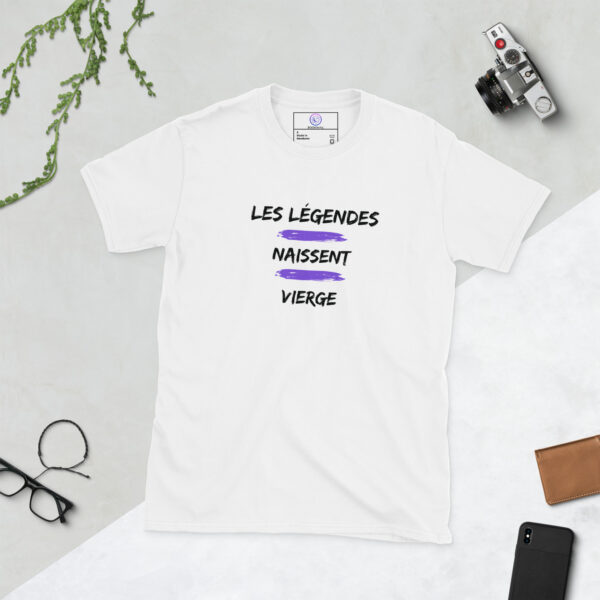 T-shirt Unisexe à Manches Courtes - Vierge
