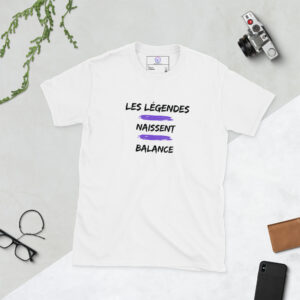 T-shirt Humouristique à Manches Courtes - Balance