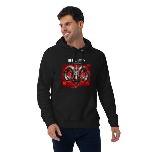 Sweat à capuche écologique Homme – Bélier