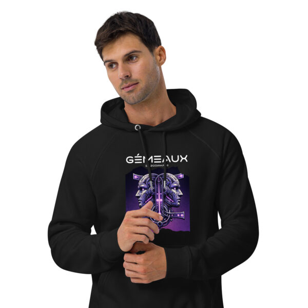 Sweat à capuche écologique Homme – Gémeaux