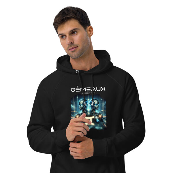 Sweat à capuche écologique Homme – Gémeaux