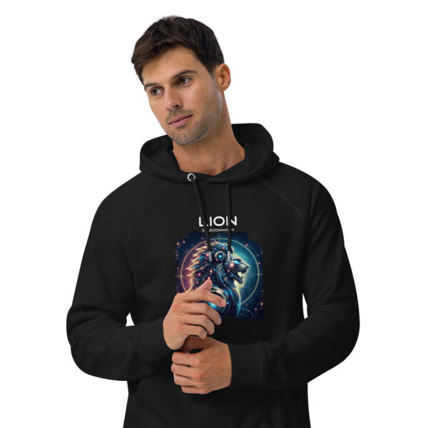 Sweat à capuche écologique Homme – Lion