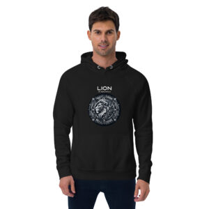 Sweat à capuche écologique Homme – Lion