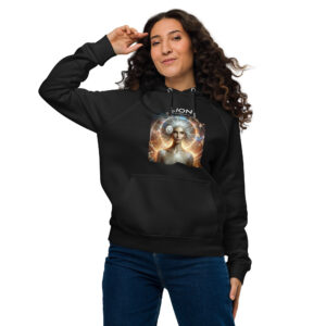 Sweat à capuche écologique Femme – Lion