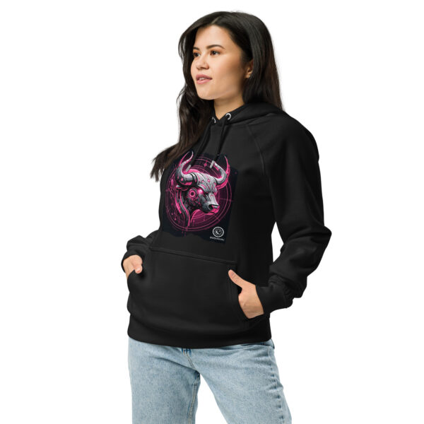 Sweat à capuche écologique Femme – Taureau