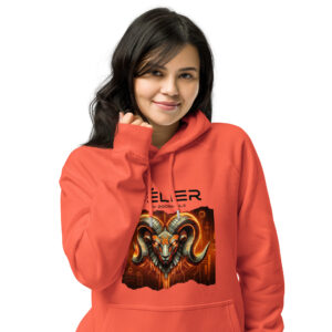 Sweat à capuche écologique Femme – Bélier