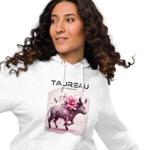Sweat à capuche écologique Femme – Taureau