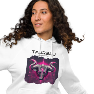 Sweat à capuche écologique Femme – Taureau