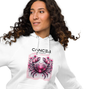 Sweat à capuche écologique Femme - Cancer