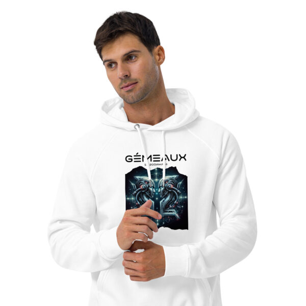 Sweat à capuche écologique Homme – Gémeaux