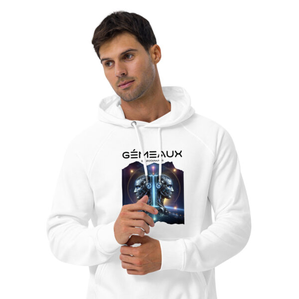 Sweat à capuche écologique Homme – Gémeaux