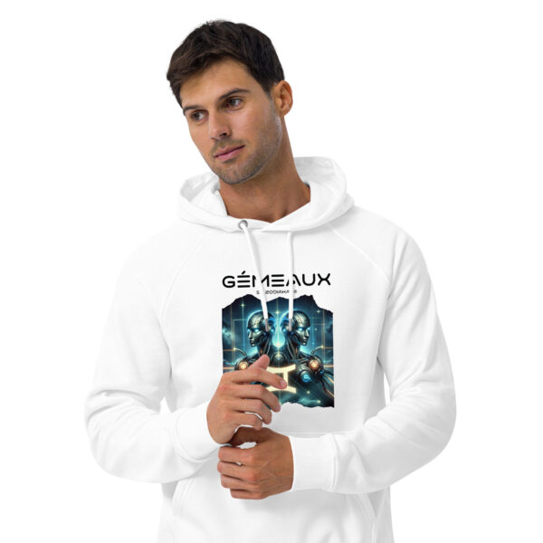 Sweat à capuche écologique Homme – Gémeaux