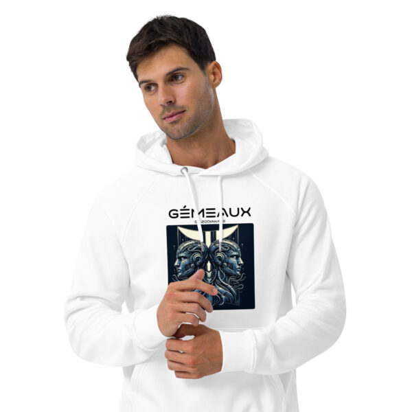 Sweat à capuche écologique Homme – Gémeaux