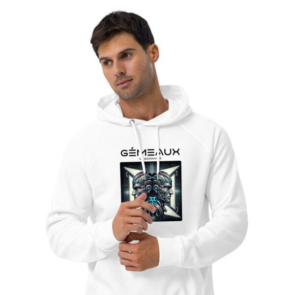 Sweat à capuche écologique Homme – Gémeaux