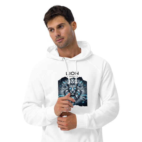 Sweat à capuche écologique Homme – Lion