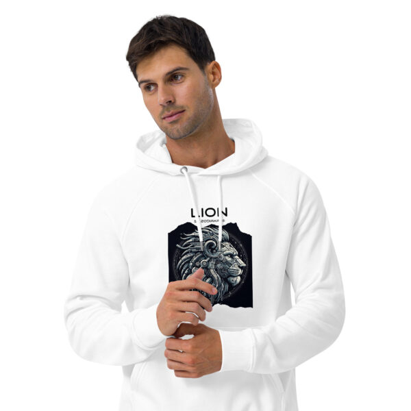 Sweat à capuche écologique Homme – Lion