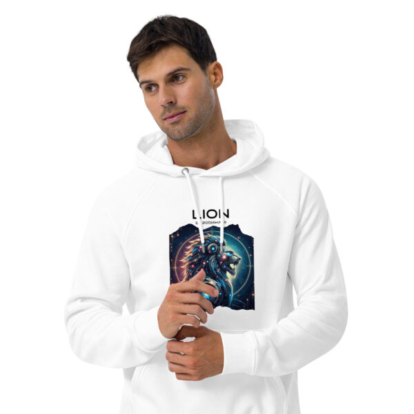 Sweat à capuche écologique Homme – Lion