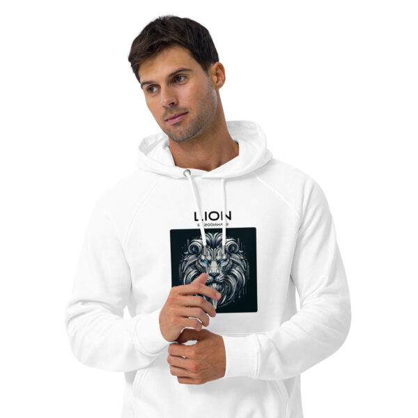 Sweat à capuche écologique Homme – Lion