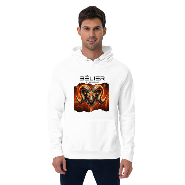 Sweat à capuche écologique Homme – Bélier