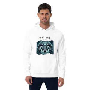 Sweat à capuche écologique Homme – Bélier