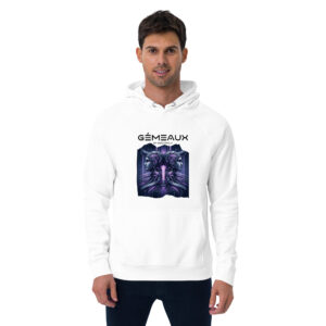 Sweat à capuche écologique Homme - Gémeaux