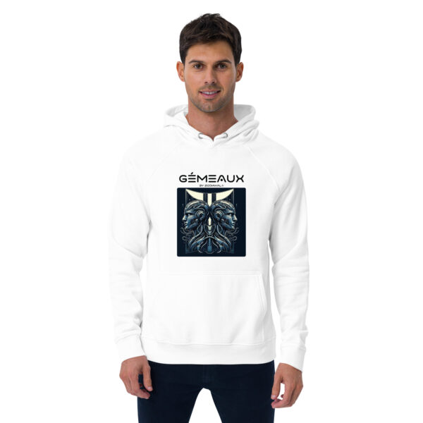 Sweat à capuche écologique Homme – Gémeaux