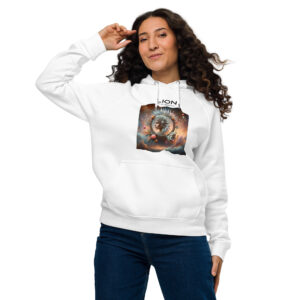 Sweat à capuche écologique Femme – Lion