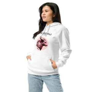Sweat à capuche écologique Femme – Taureau